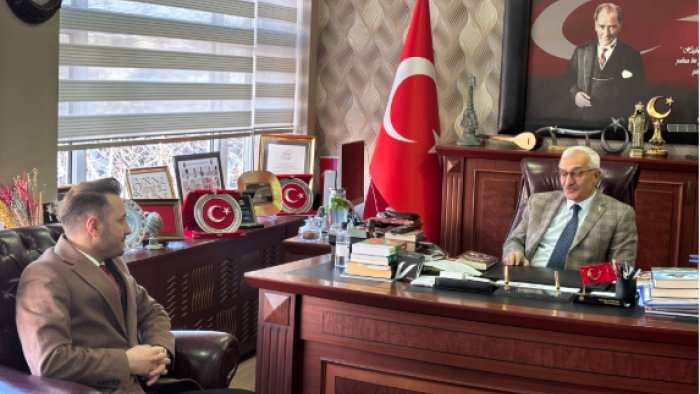 Başkan Savaş Kılıç' ve Ekibinden Kaymakam Özyiğit'e Ziyaret